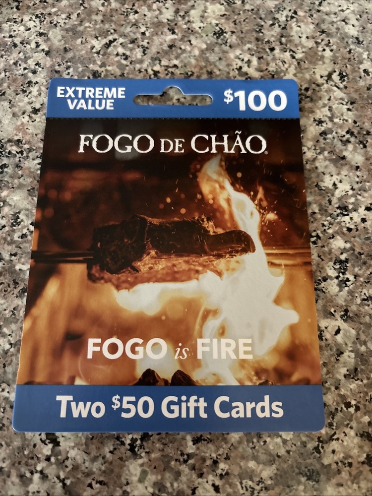 Fogo De Chao Gift Card $100