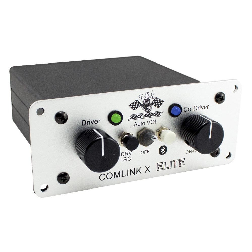 PCI Race Radios Comlink X w DSP & Bluetooth
