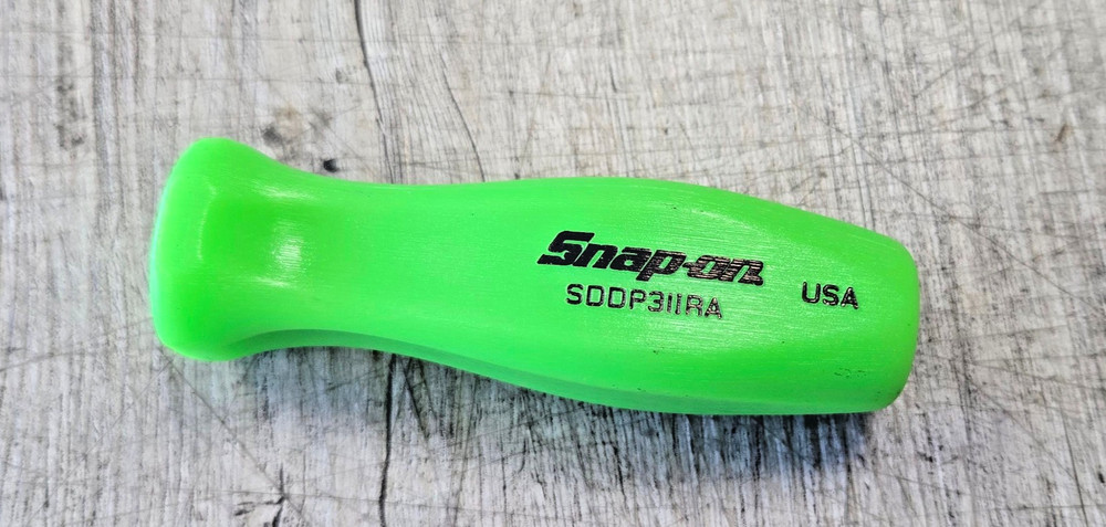 SNAP-ON ™ TOOLS 4.5" GREEN REPLACEMENT HARD PLASTIC HANDLE SDDP31IRA Phillips