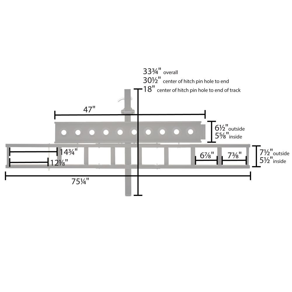 Black Widow Pro Black Anodized Aluminum Dirt Bike Carrier - 400 lb. Capacity