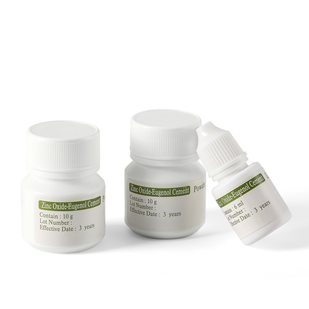 Dental Zinc Oxide Eugenol Cement Kit Button type chuck For Self-Curing Type III