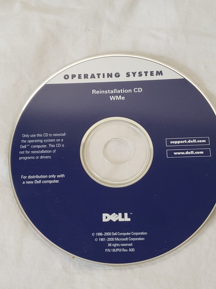 5 Vintage Dell Software- Op Sys, Drivers & Utils, Apps, Displays, Dimen Resource