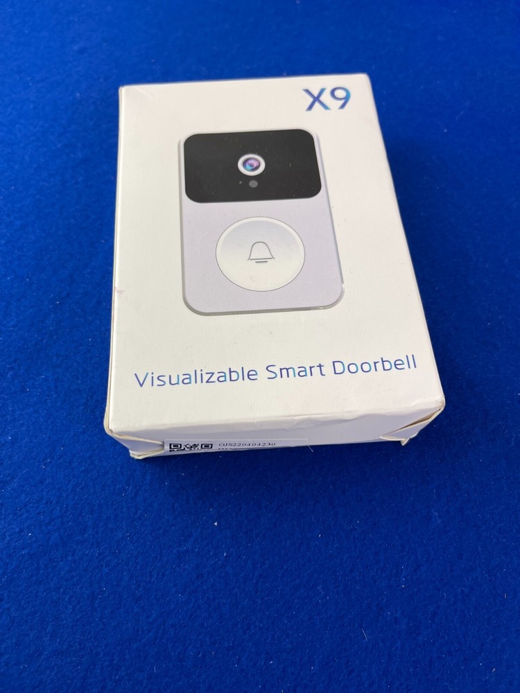 Visualizable Smart Doorbell X9 New Opened box