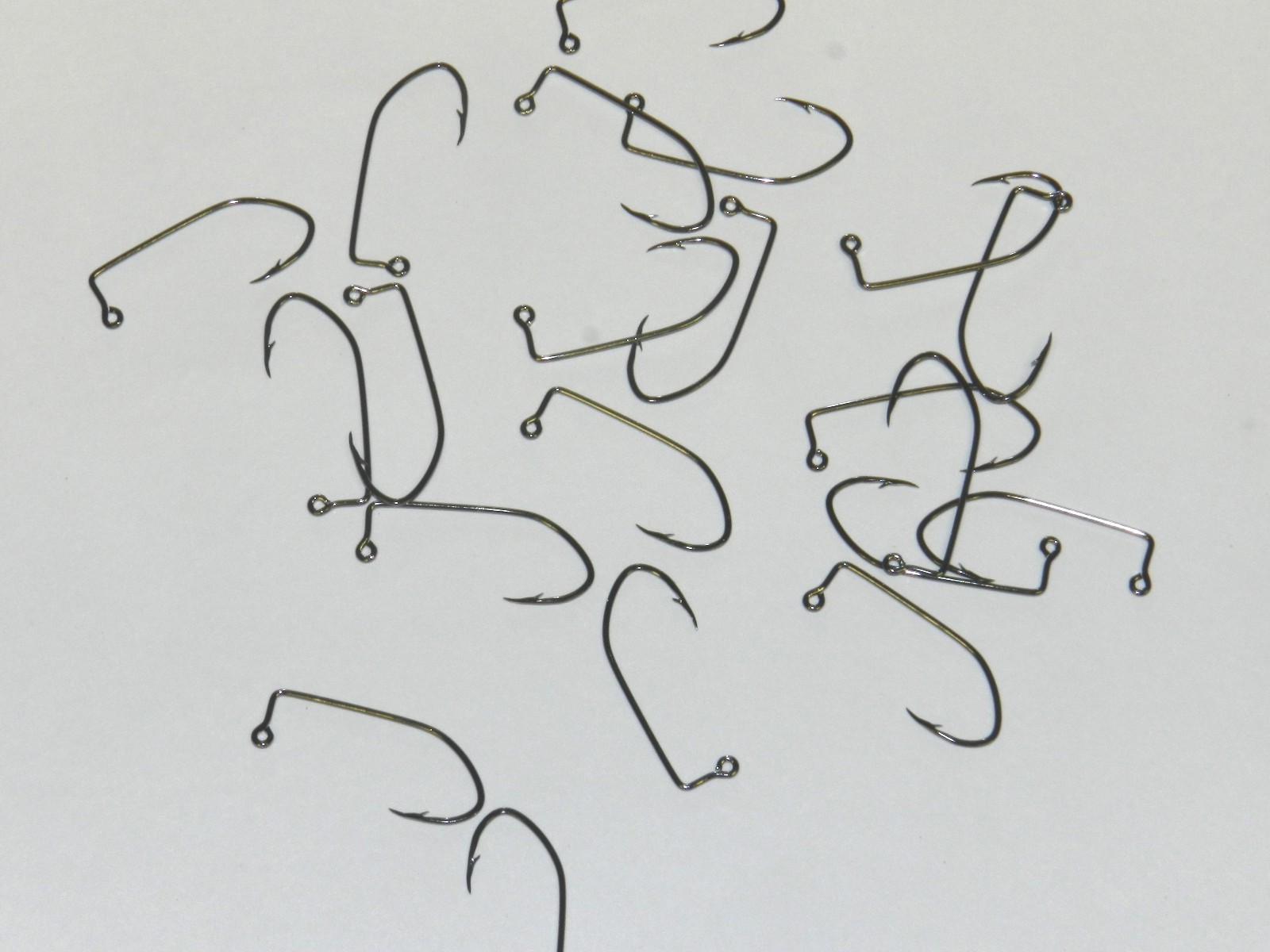 100 EAGLE CLAW BLACK CHROME LIL NASTY JIG HOOKS 500BP DO IT Mold Sz #4/0  to 10