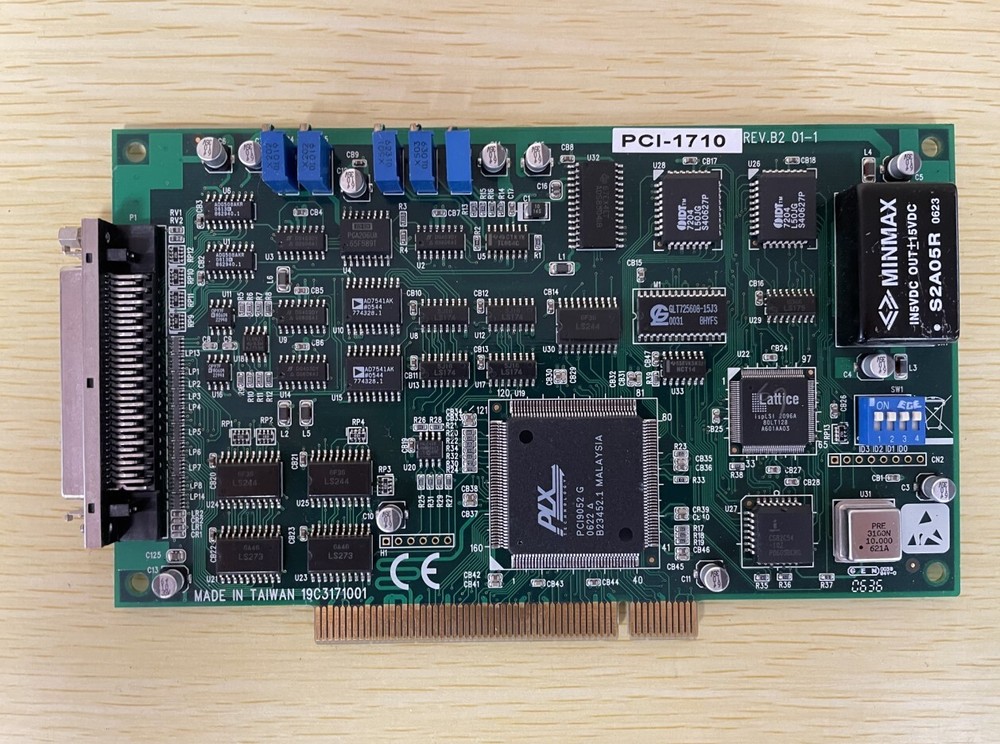 Advantech PCI-1710 Rev B2 01-1 PCI 16-CH. Multifunction PCI Interface No Bracket