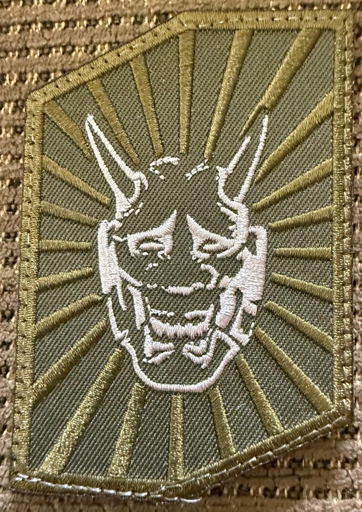 Oni Gear "Hex" Olive/White Variant Patch
