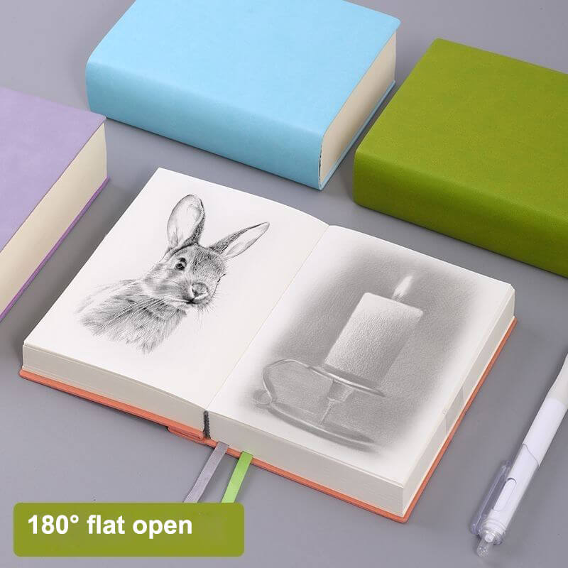 720 Pages Extra Thick Soft Cover Blank\ Empty Notebook Journal for Doodles A6