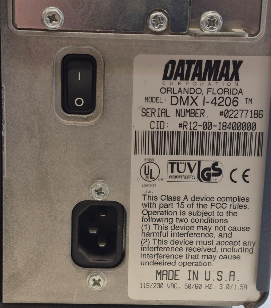 Datamax Dmx I-4206 Thermal Barcode Printer