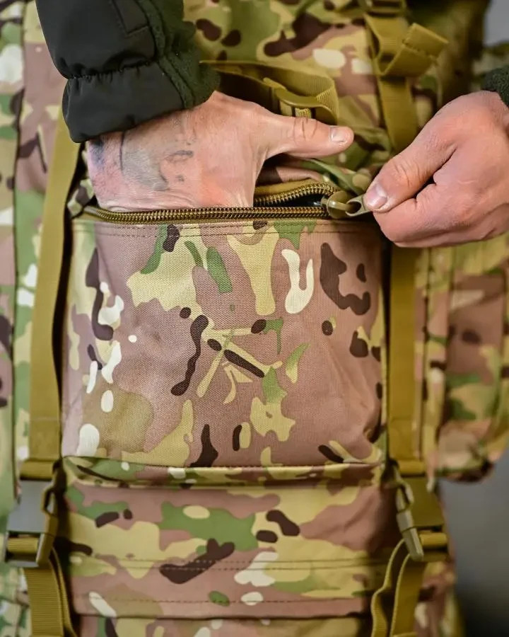 Large tactical frame backpack Multicam military frame backpack💛💙