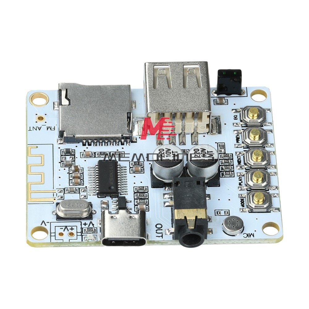 Bluetooth 5.4 Audio Receiver Board mp3 Lossless Decoder Decoding Module Type C