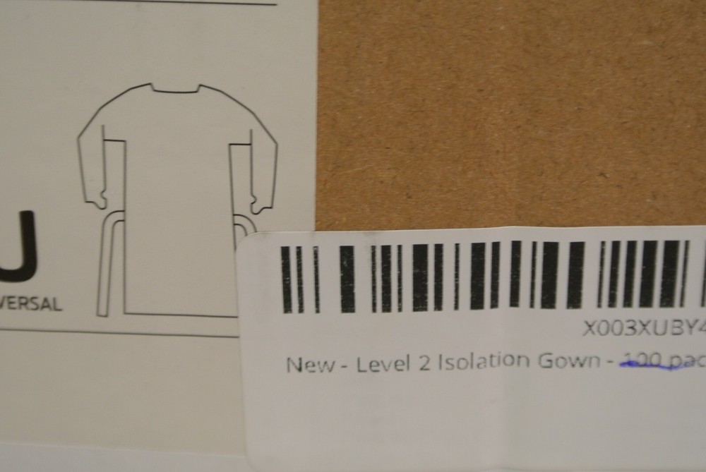 Level 2 Disposable Isolation Gown 97 pieces