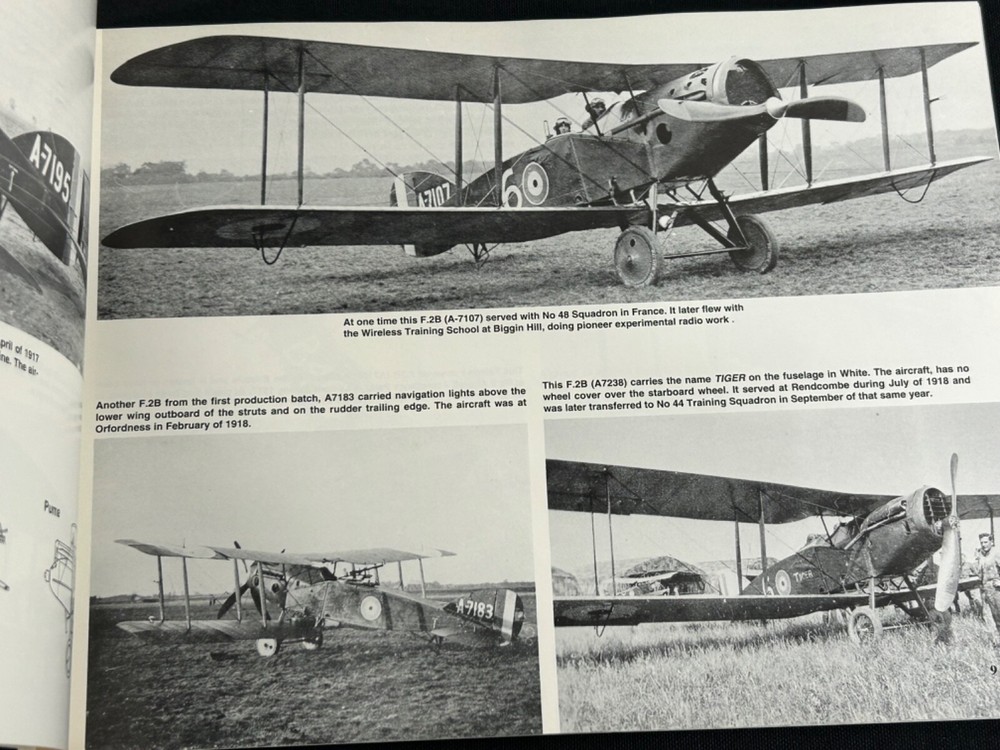 Bristol Fighter In Action Book