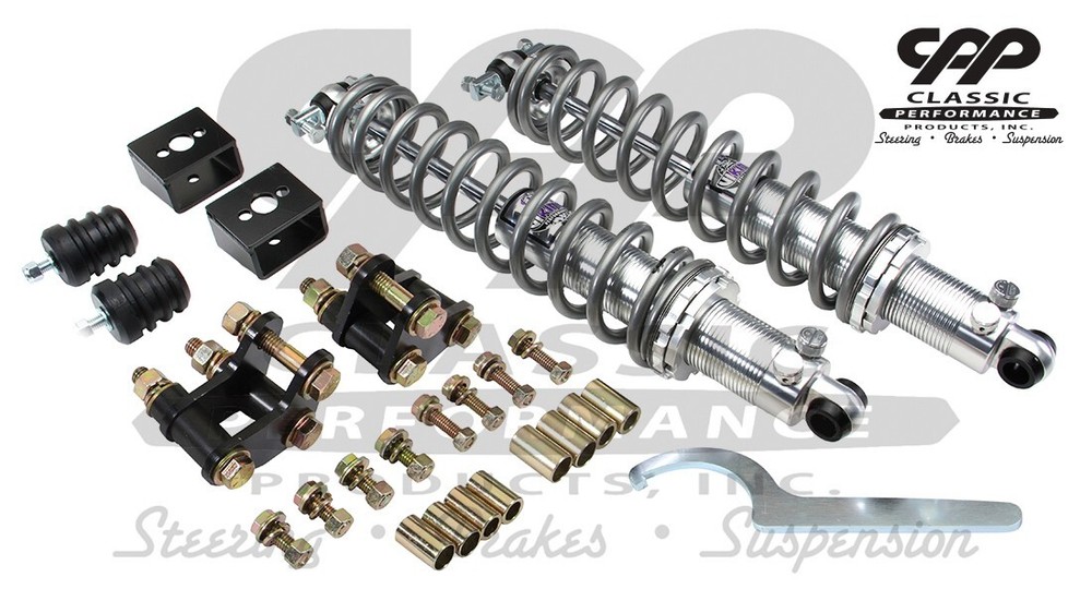 1964-72 Chevy Chevelle Rear Coilover Conversion Kit Double Adjustable Coil Overs
