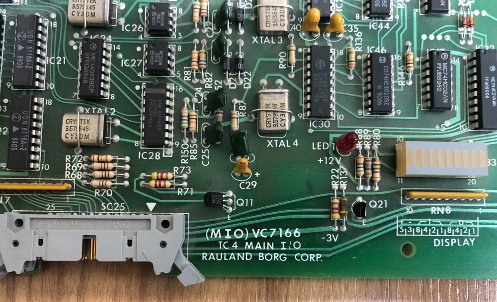 Rauland VC7166 Circuit Board