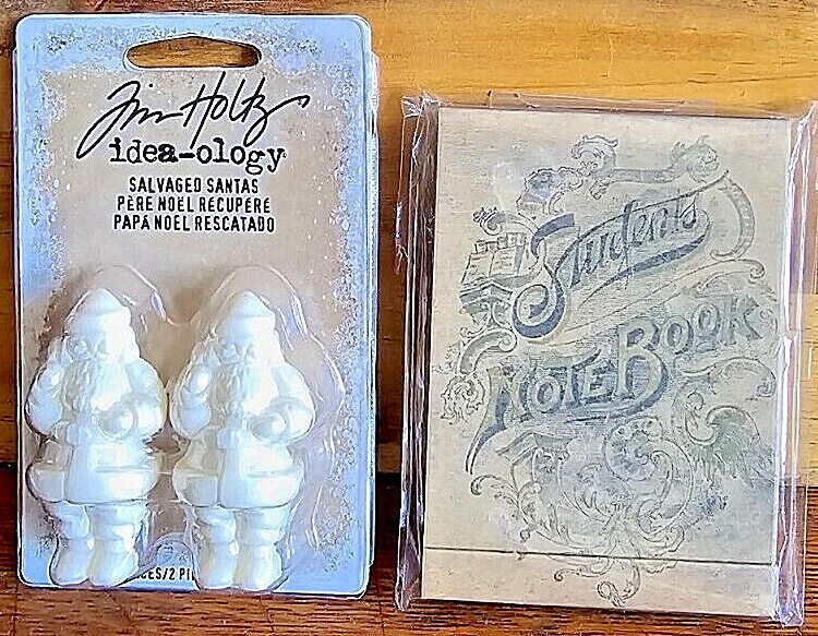 Tim Holtz idea-ology oddities: Wishbones, Bubbles, Knobs, Rubs, Santas & more!