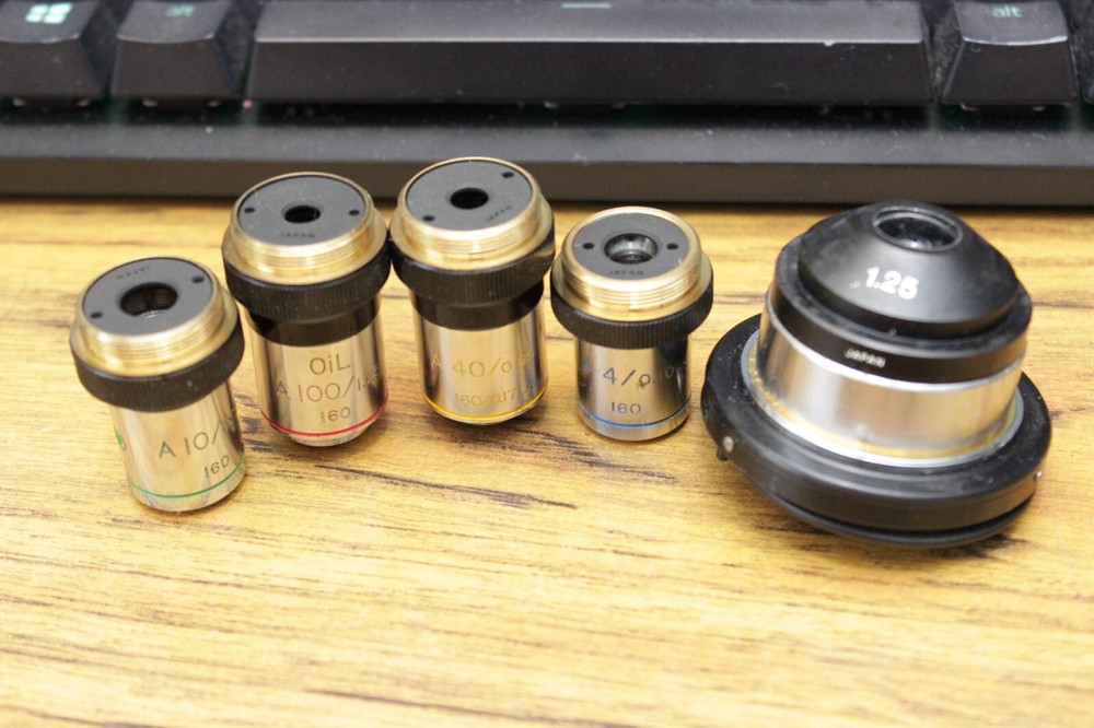 (dirty) bausch lomb microscope lenses