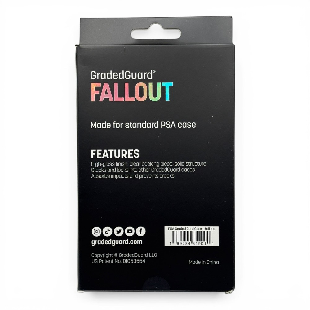GRADEDGUARD FALLOUT PSA GRADED CARD CASE GUARD PROTECTOR LIMITED EDITION