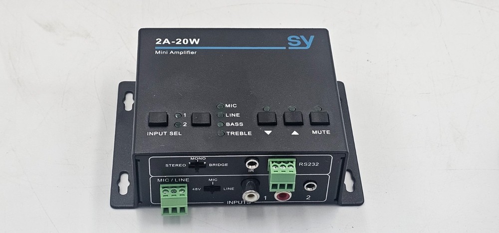 SY 2A-20W POWER MINI AMPLIFIER NEW