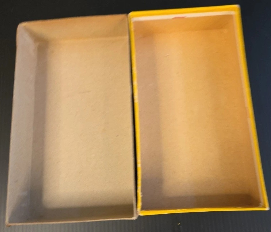 c1940s WRIGLEY'S PK Peppermint Bubble Gum Store DISPLAY BOX Empty #2 Sweet