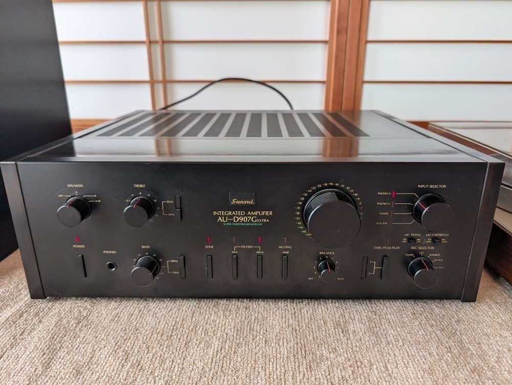 Sansui AU-D907G EXTRA Integrated Amplifier Tested Working See Description