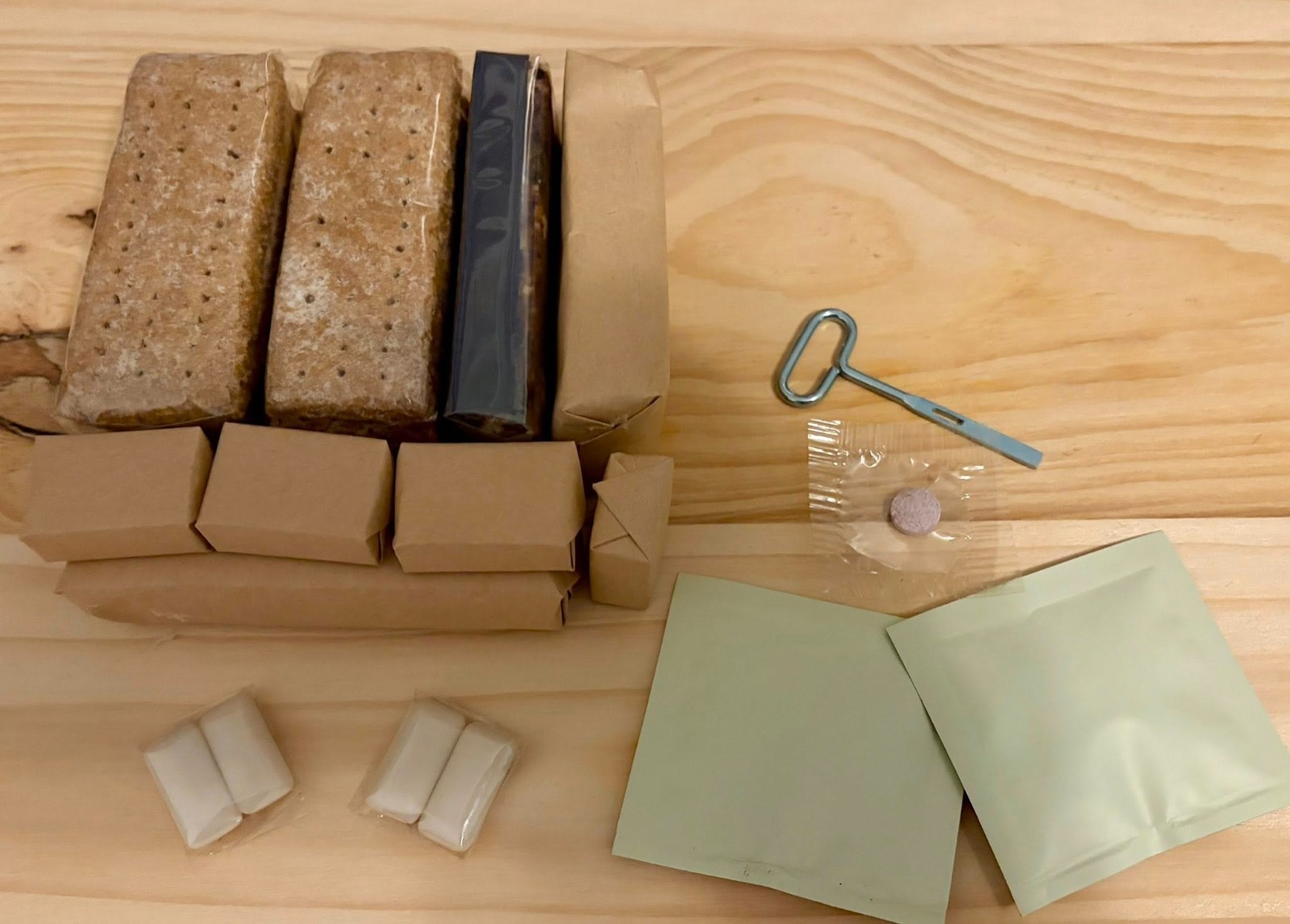 Fully Edible WWII Reproduction X Ration - Assault Lunch Meal for Invasion