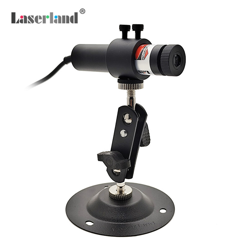 Red Laser Module Focusable Dot Line Cross Location Marker Sawmill Alignment 18mm