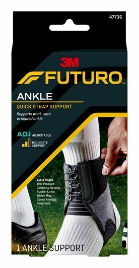 FUTURO Quick Strap Ankle Support, Adjustable