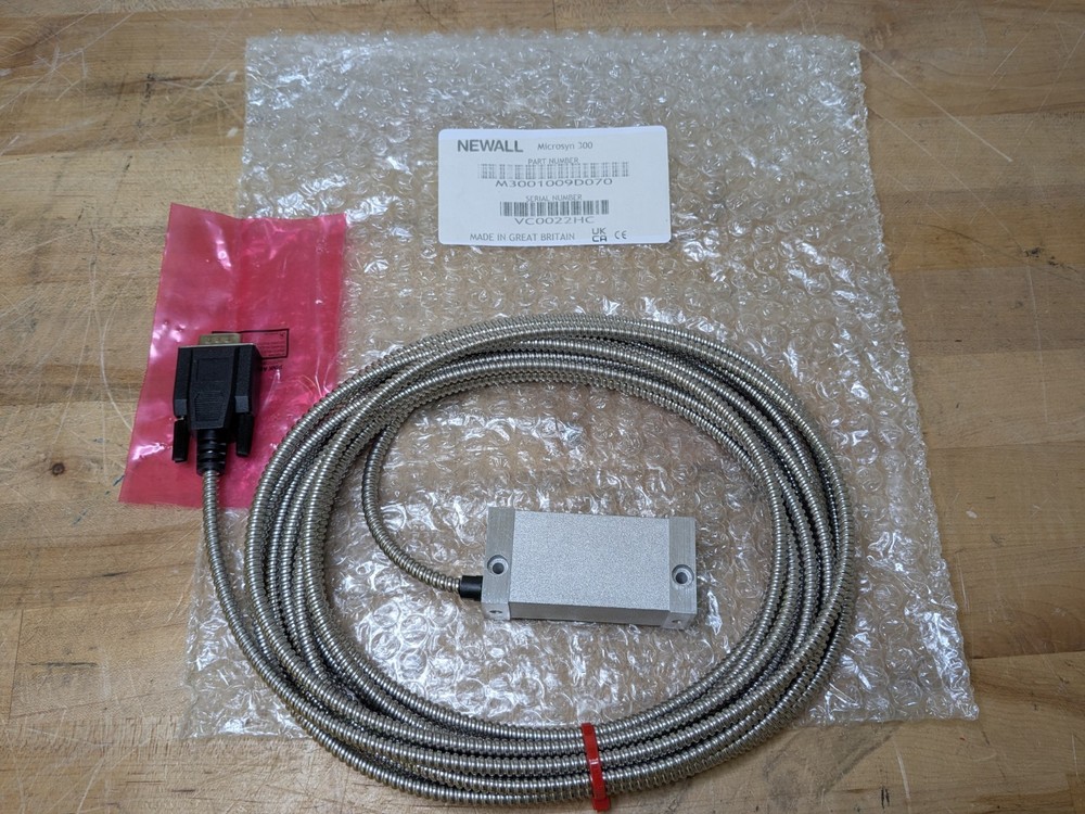 Newall Microsyn 2G Encoder Linear Scale w/ Reader Head & Bracket Kit 10" Travel