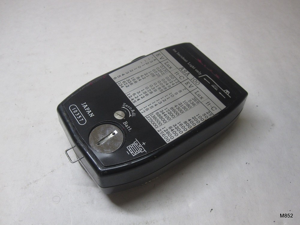 Miranda Cadius II Handheld Camera Exposure Meter WITH Leather Case
