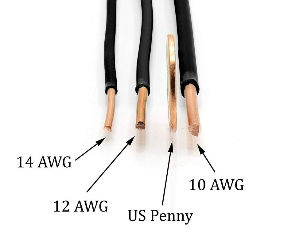 THHN / Building Wire - Black Jacket - 10 Gauge Solid Copper UL UV - 25 Ft