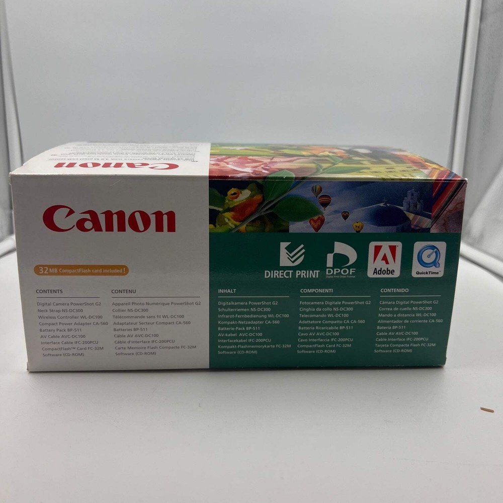 Canon PowerShot G2 4.0MP Compact Digital Camera