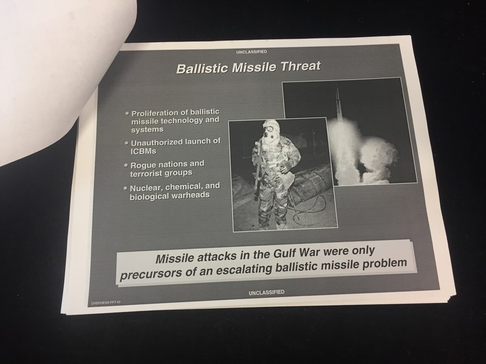 1999 SBIRS (SPACE BASED INFRARED SYSTEMS) MISSLE TRACKING SYSTEMS PRESENTATION