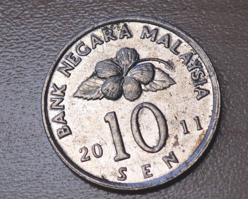 2011 Malaysia 10 Sen
