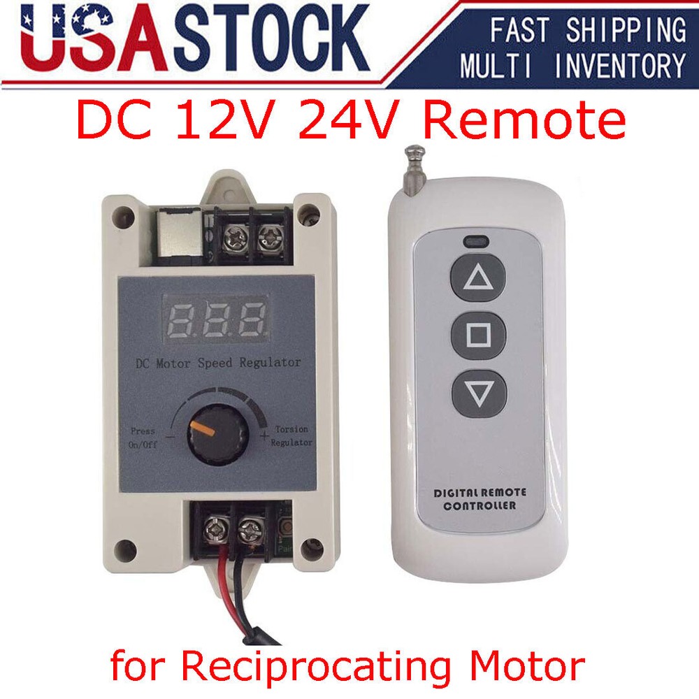 DC 12V 24V Remote Controller for Reciprocating Linear Actuator Motor Accessories
