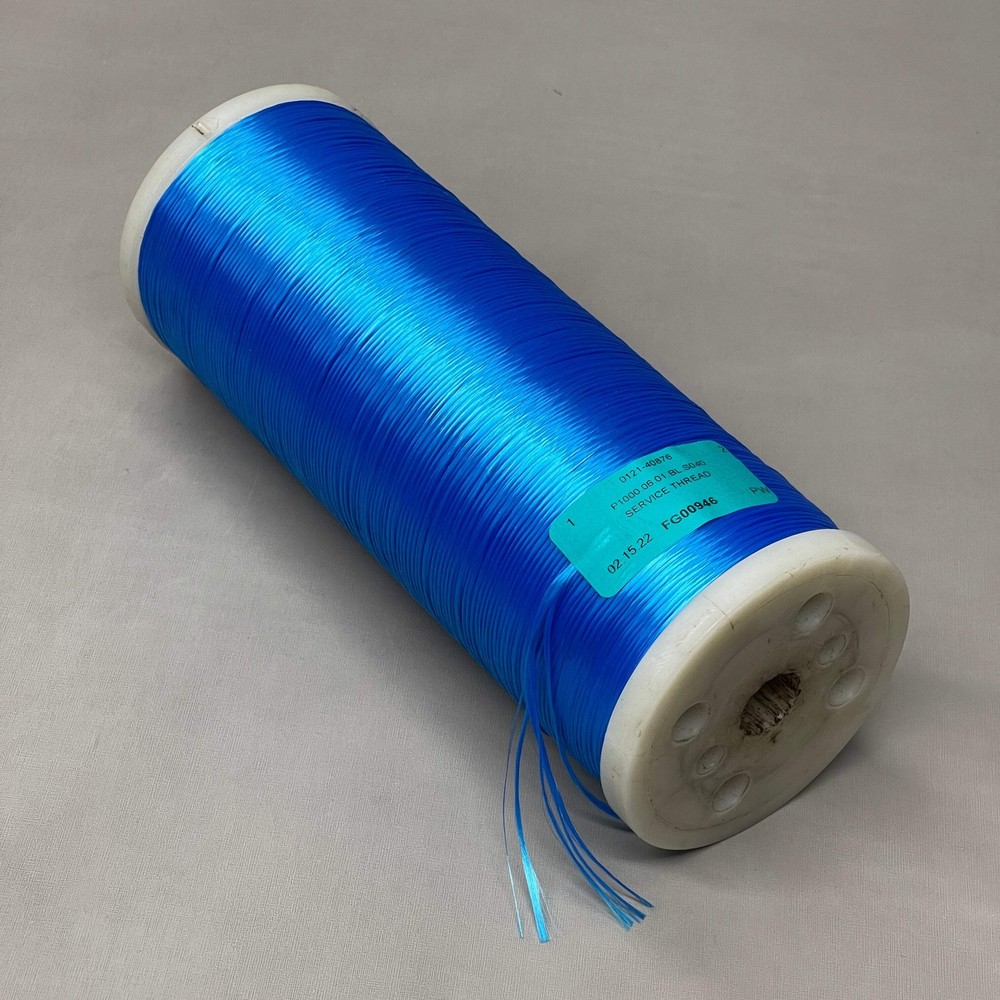 SERVICE THREAD 12/5 Blue Poly Thread for Ind. Sewing Machines & Systems P1000