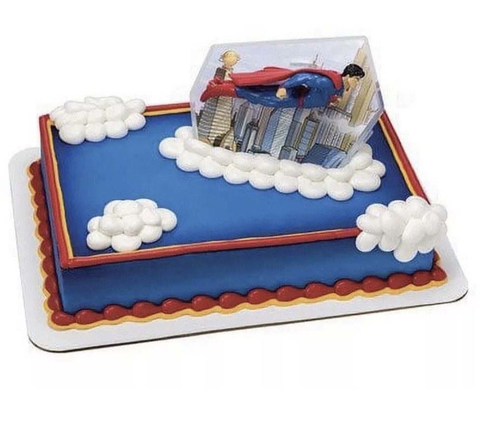 Flying Superman DecoPac Cake Topper 7223