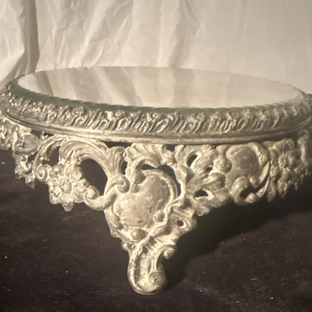 PAIRPOINT Silverplate Ornate Mirrored