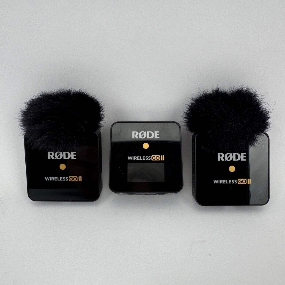 Rode Wireless Go ii Clip-on Wireless Microphone System