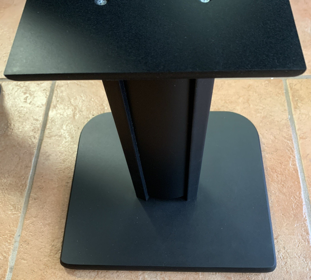 SANUS BF16-B1 16" Basic Series Speaker Stands - Black. Used, Pro Cleaned