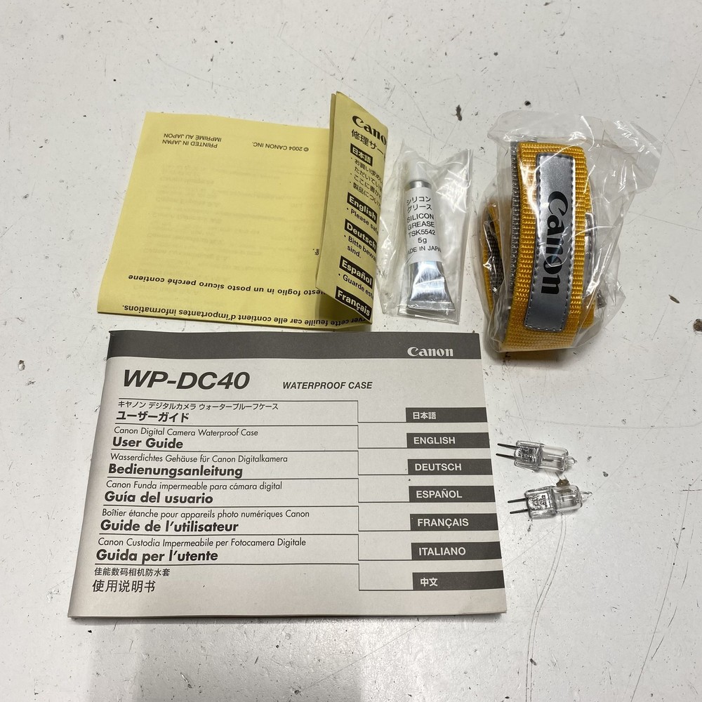 Canon WP-DC40 Digital Camera Waterproof Case