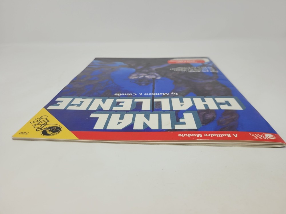 Final Challenge Adventure Module - Role Aids 722