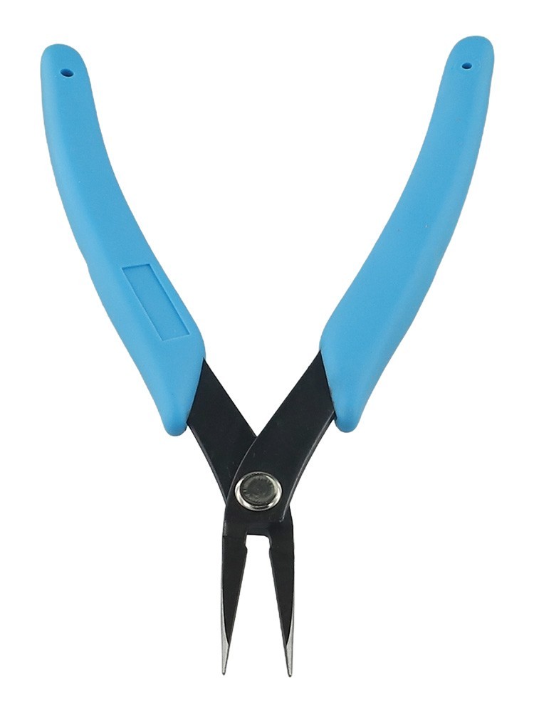 Compact Blue and Black Jewelry Making Plier Efficient and Rust Resistant