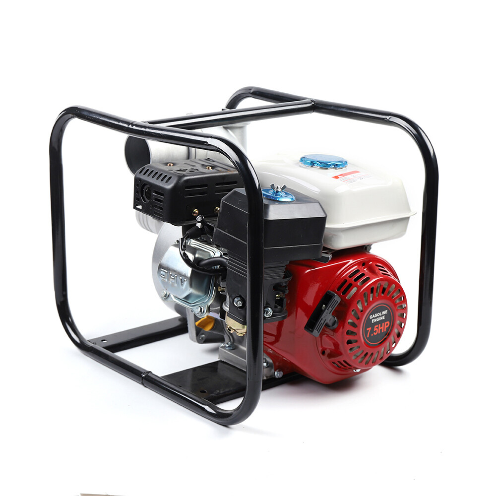 4 Stroke 7.5HP 3-Inch Gasoline Water Pump Semi-Trash Pump