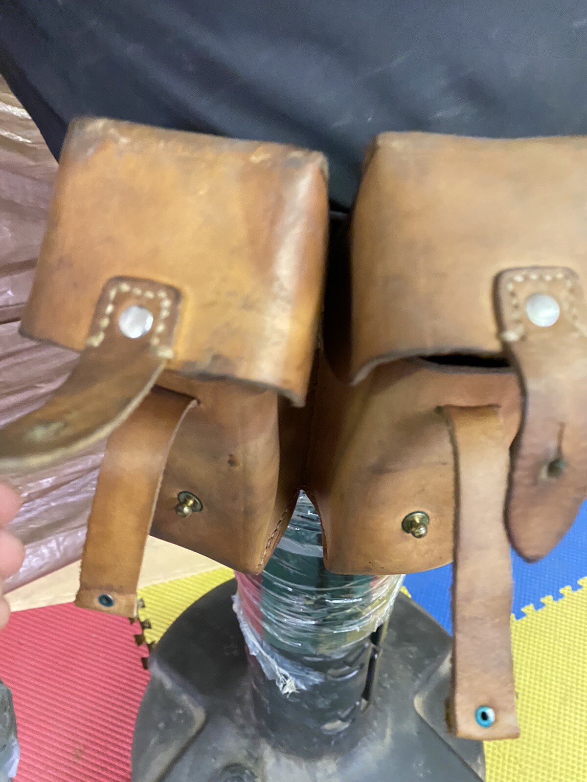 Yugoslavian Sks M59/66 Set Of Ammo Pouches, Conditioned & Water Proofed