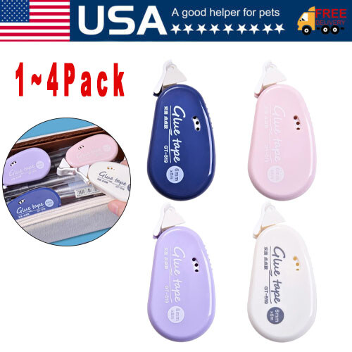 Double-Sided Dots Glue Roller Tape Permanent Scrapbooking Tape Runner