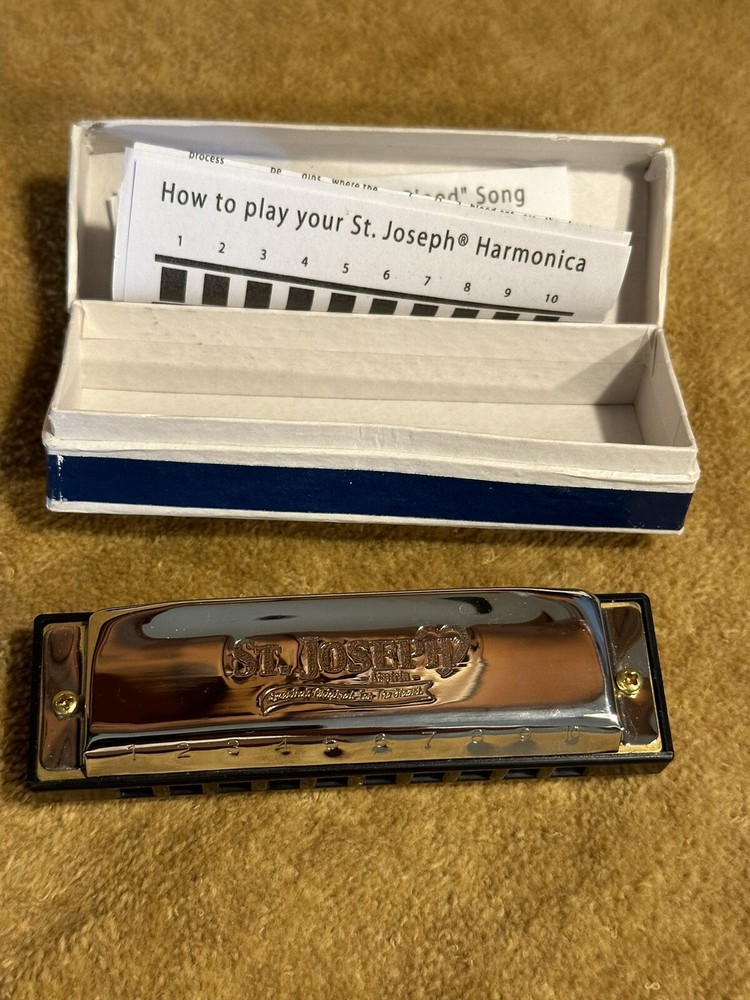 ST JOSEPH Aspirin Hohner Harmonica