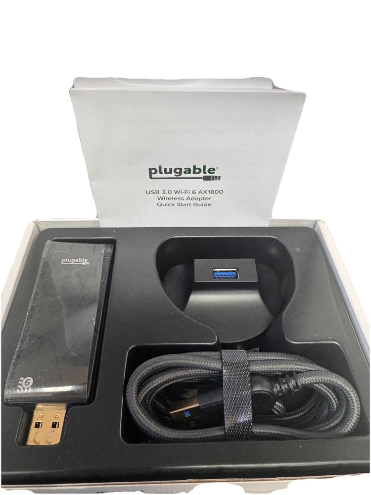 Plugable WiFi 6 USB WiFi Adapter USBWIFIAX