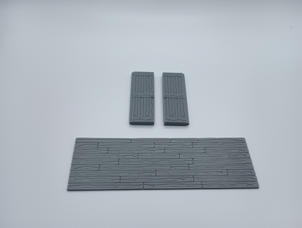 3D Printed Modular Fort Expansion Gate Section (28mm-32mm Scale)