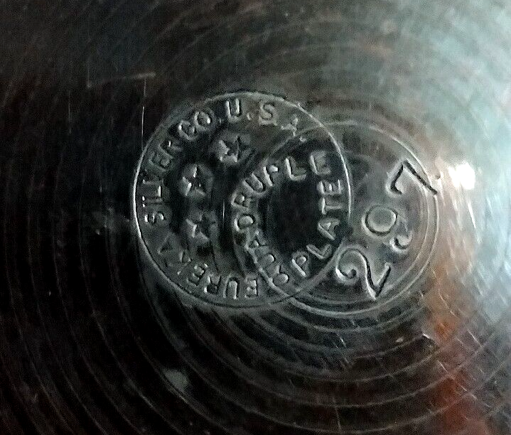 VICTORIAN SILVERPLATE FIGURAL SQUIRREL NUT BOWL EUREKA SILVER CO.