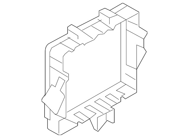 Genuine Nissan Engine Control Module (ECM) Bracket 284B5-1LA0A